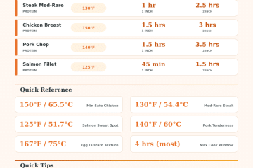 Sous Vide Cooking Time Calculator | Perfect Results