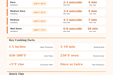 Steak Cooking Time Calculator – Perfect Doneness Every Time