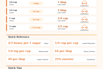 Sugar to Honey Conversion Calculator
