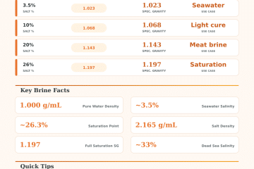 Brine Density Calculator – Salt Solution Concentration Tool