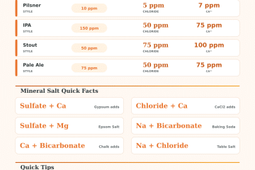 Homebrew Water Calculator: Build Your Perfect Brewing Water Profile