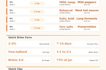 Hot Sauce Brine Calculator: Perfect Salt & Pepper Ratios