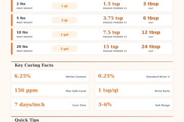 Prague Powder #1 Wet Brine Calculator – Perfect Cure Every Time