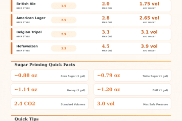 Secondary Fermentation Sugar Calculator – Perfect Carbonation Every Time