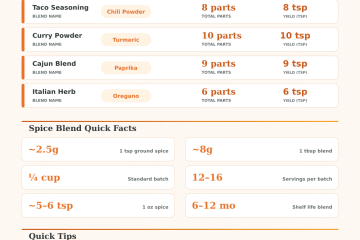 Spice Blend Calculator – Create Perfect Custom Spice Mixes