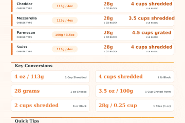 Cheese Converter: Cups, Ounces & Grams Calculator