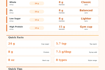 Chocolate Milk Sugar Calculator: Grams Per Cup