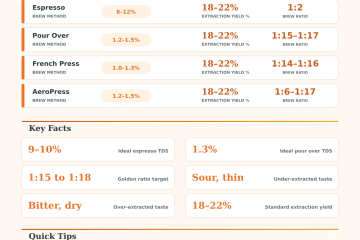 Coffee Extraction Calculator – Yield & TDS Ratio