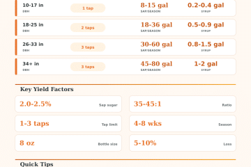 Maple Syrup From One Tree Calculator
