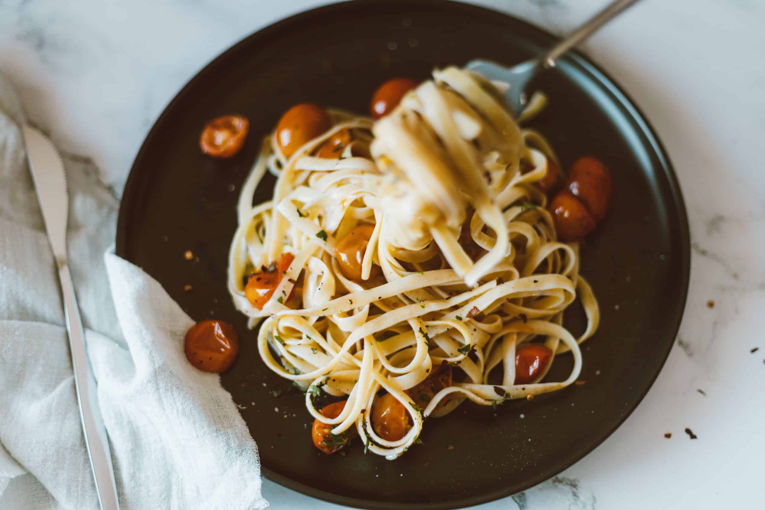 cherry tomatoes olive oil basil