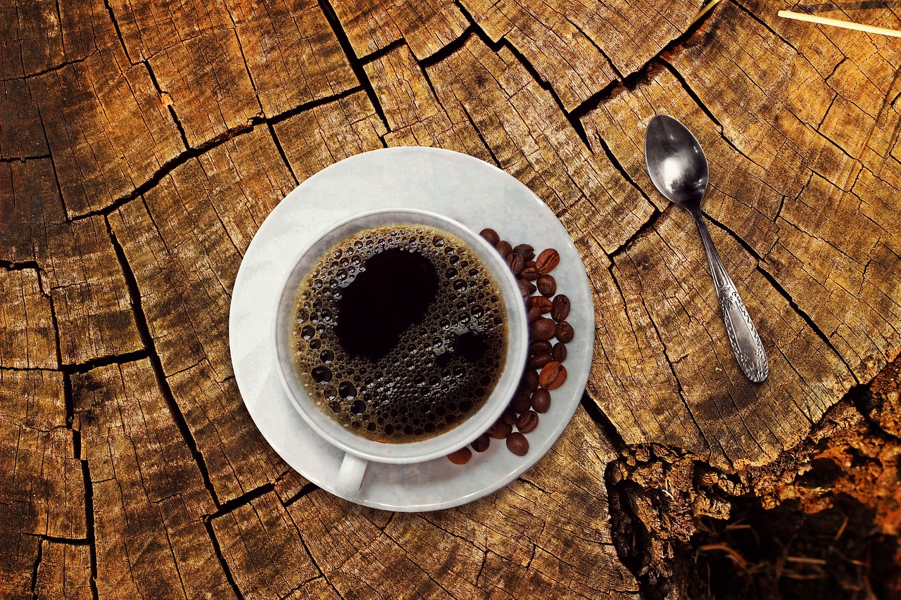 coffee beans water scale
