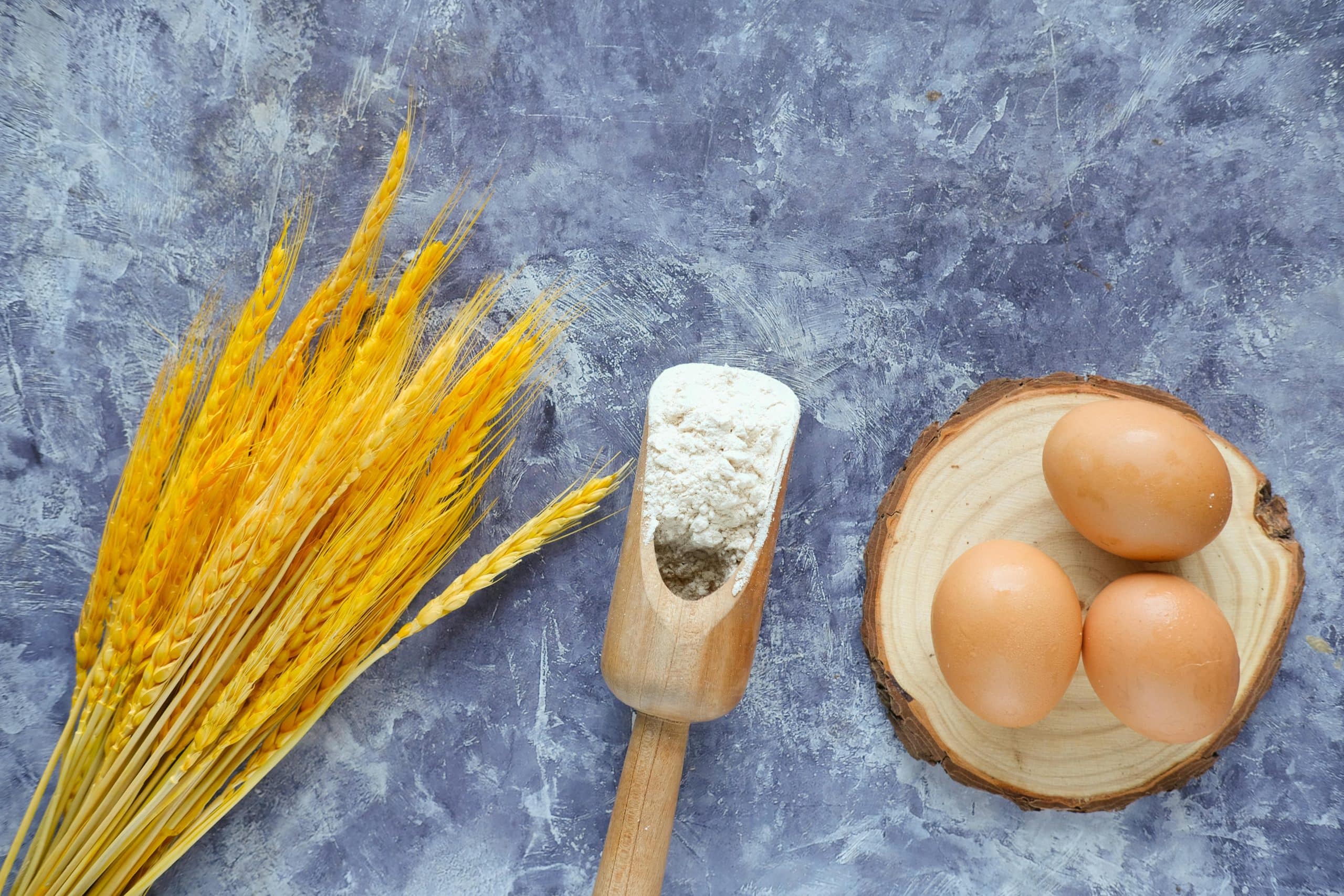 corn and wheat grains