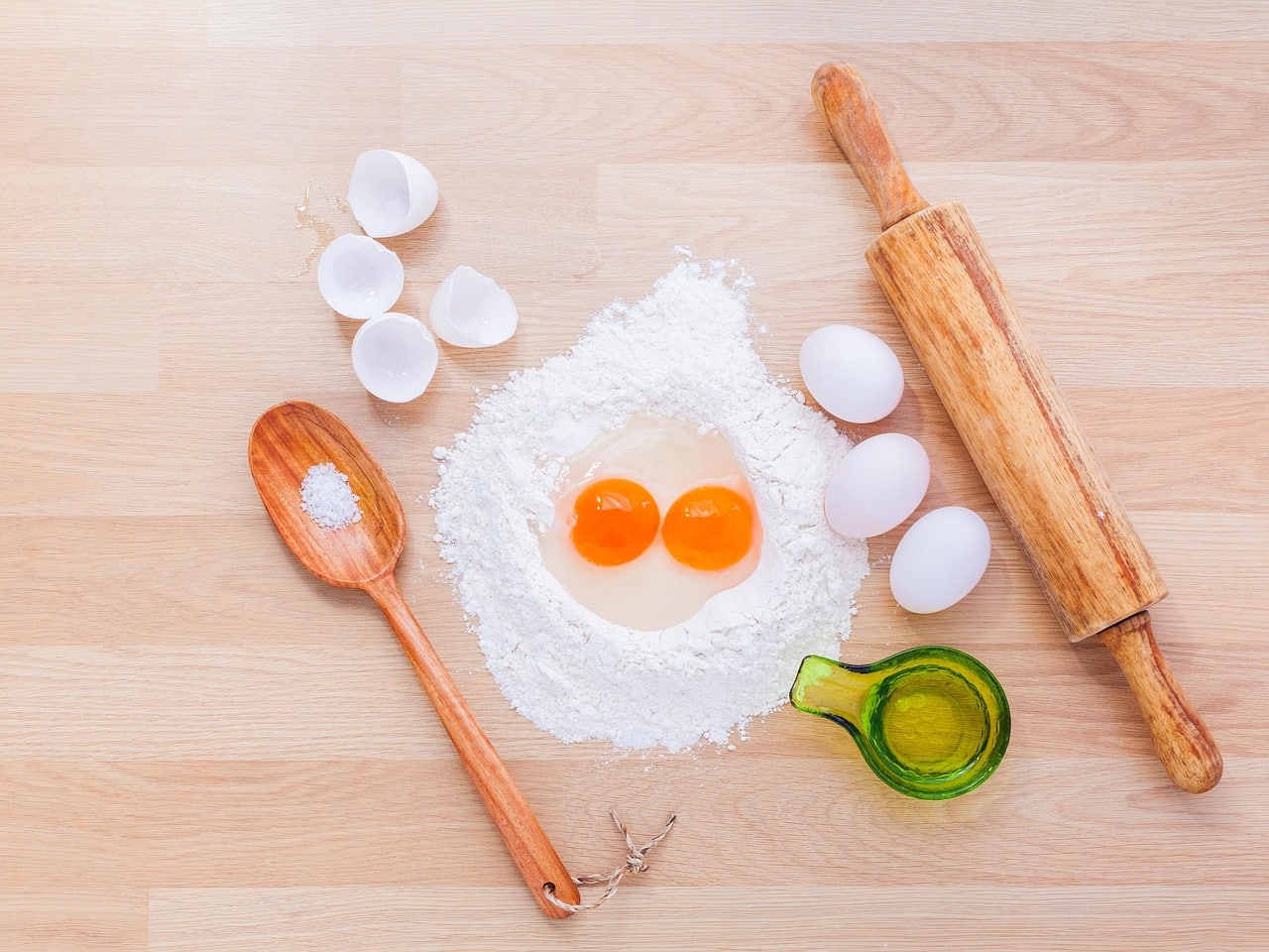 flour water kitchen scale