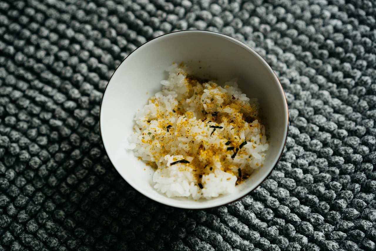 furikake on rice furikake on rice