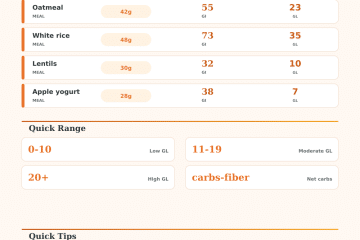 Glycemic Load Calculator for Meal Planning