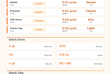 Ice Cream Overrun Calculator: Batch Air and Yield