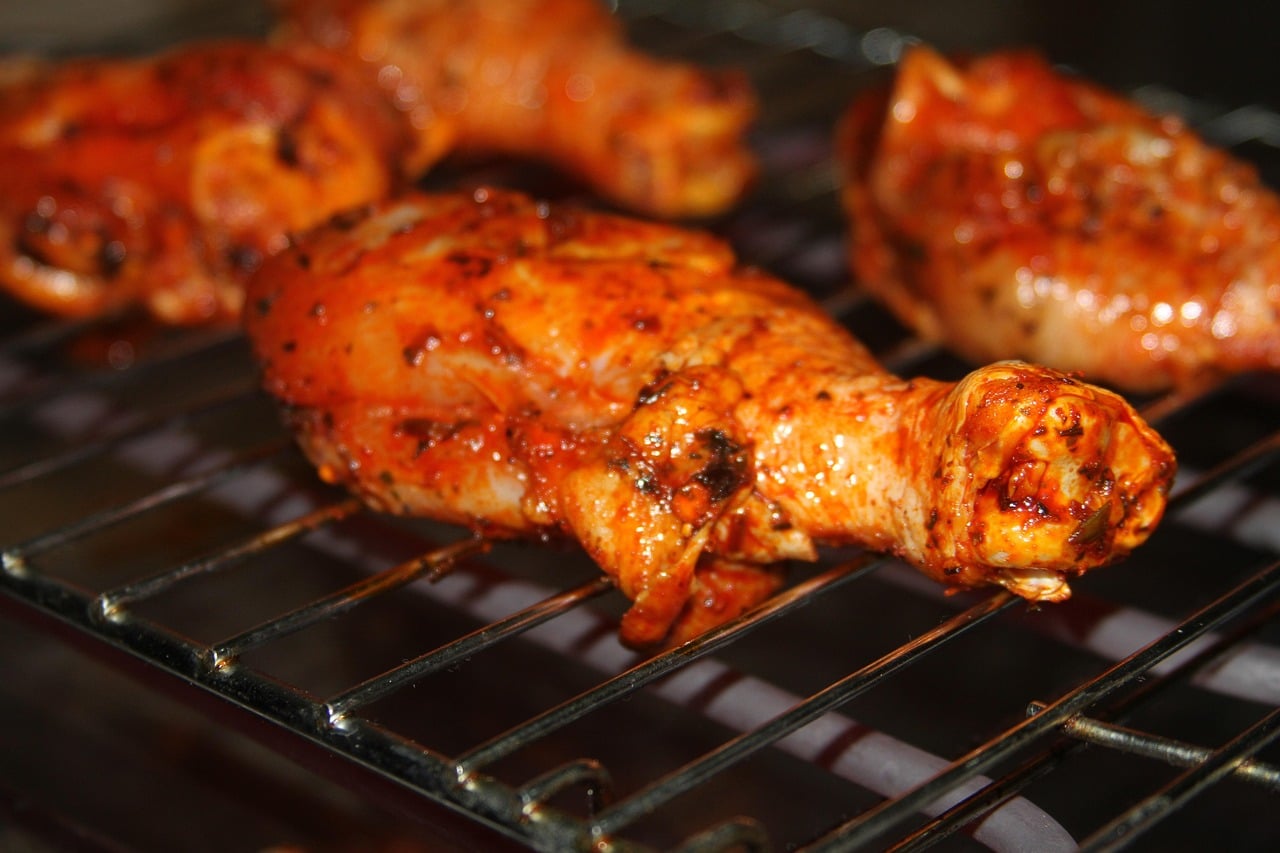 raw chicken thighs