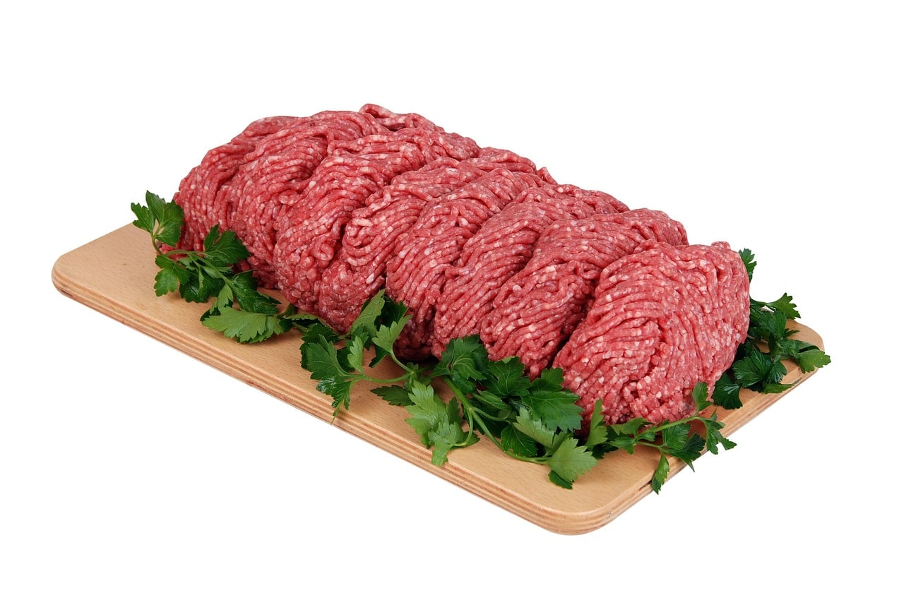 raw ground beef