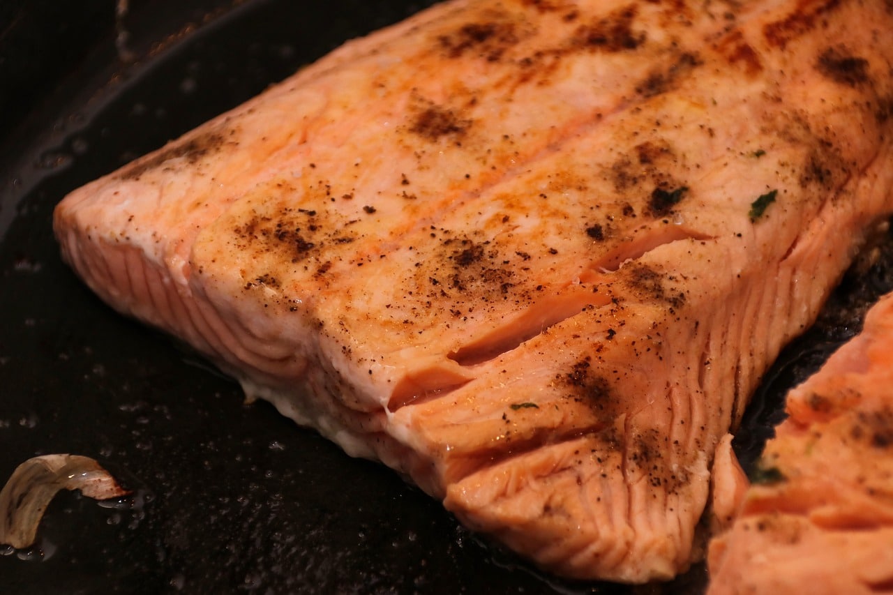 salmon fillet steak