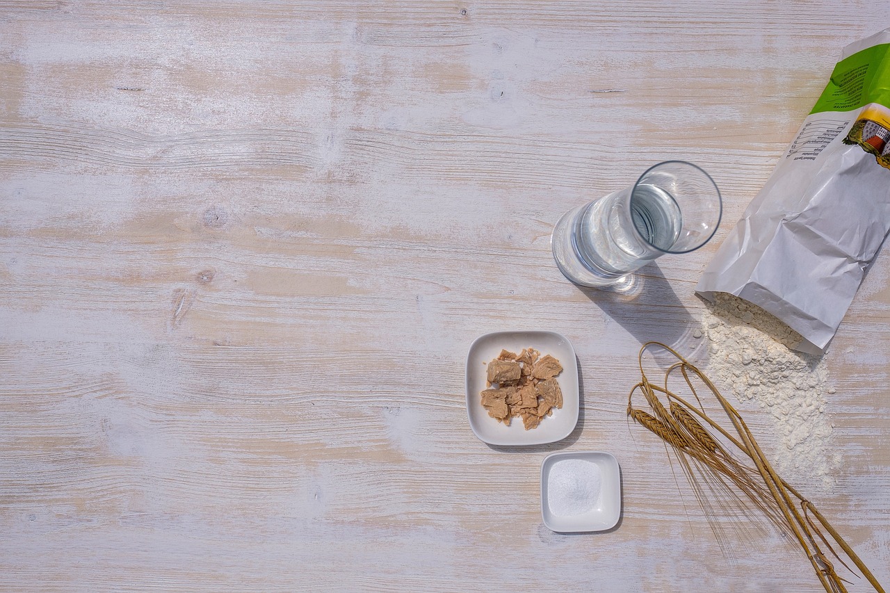 salt and yeast