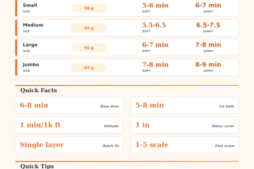 Soft-Boiled Egg Calculator for Jammy Yolks
