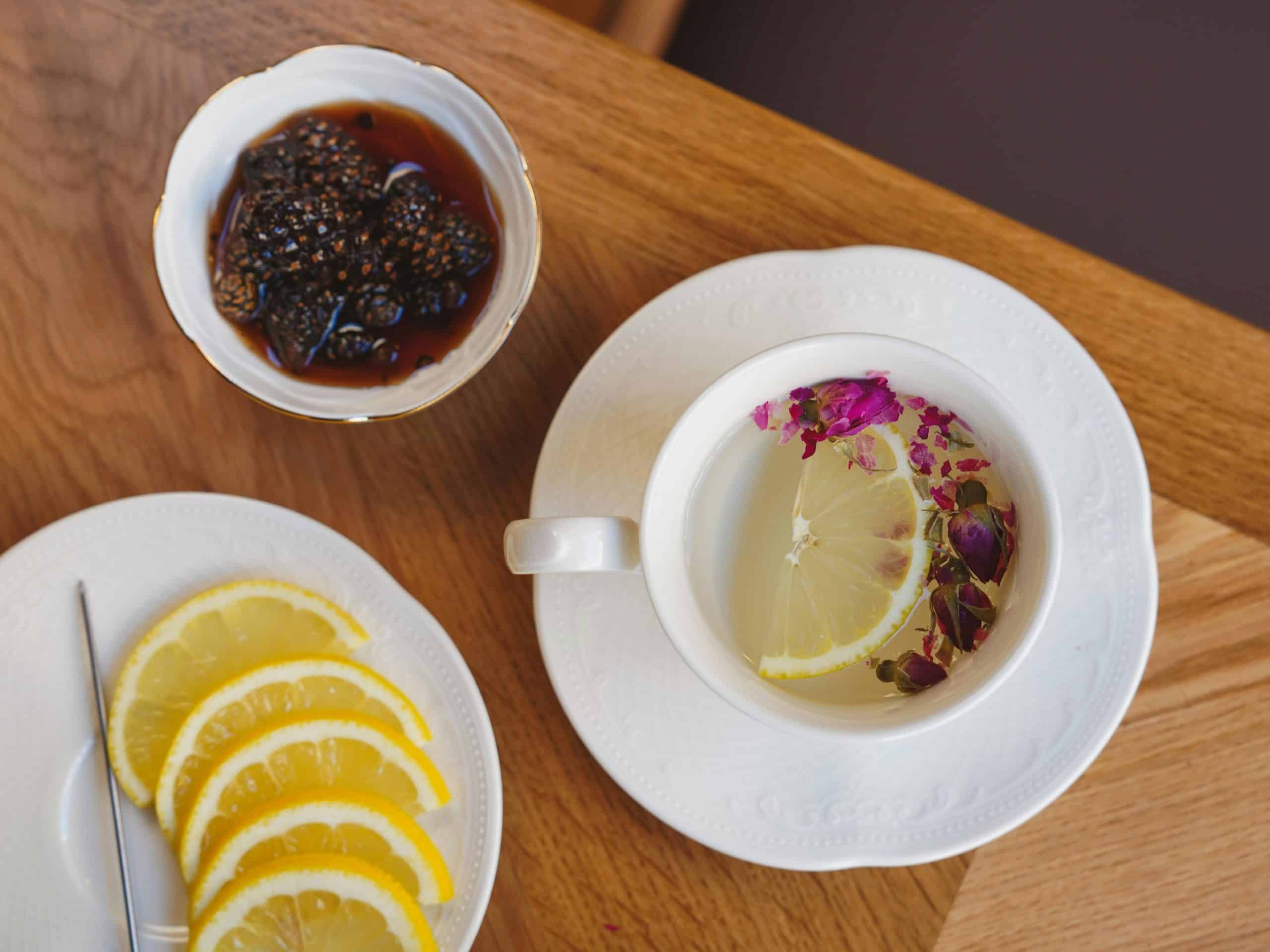 tea honey lemon mint tea honey lemon mint