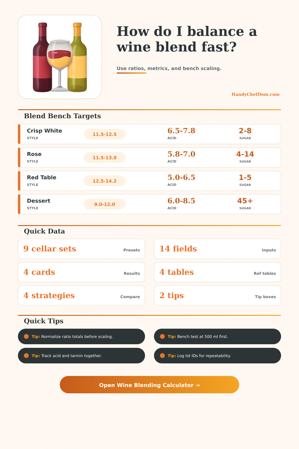 Wine Blending Calculator